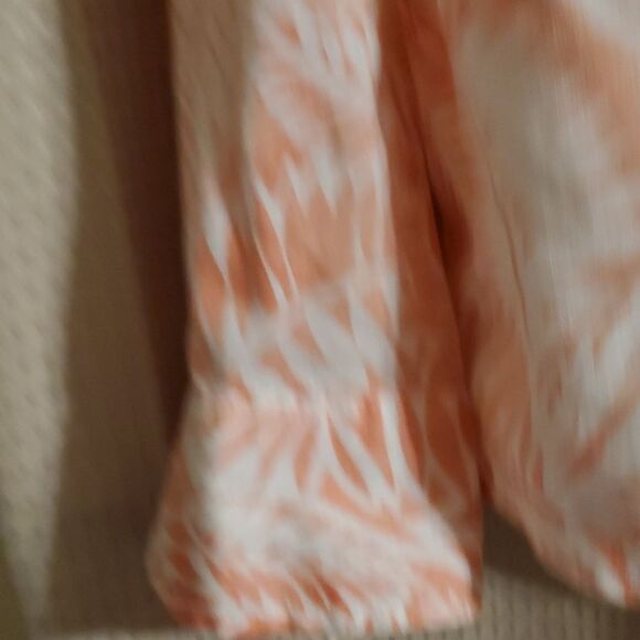 OCEAN & COAST sizeXL  100%linen button front shirt - Picture 4 of 7